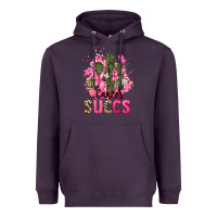 Plum Cancer succs Cancer Awareness Heavyweight Hoodie - HowdyJamesFarm