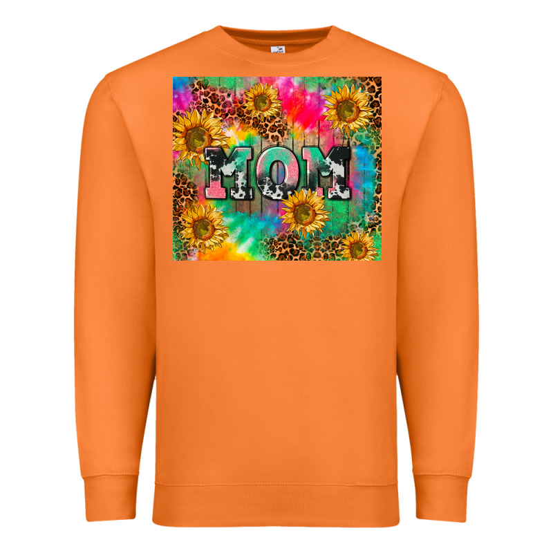 Mom Rainbow Sunflower Premium Sweatshirt by CowGirlArtShop | Teevron