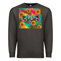 Smoke Mom rainbow sunflower Premium Sweatshirt - CowGirlArtShop