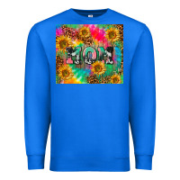 True Royal Mom rainbow sunflower Premium Sweatshirt - CowGirlArtShop