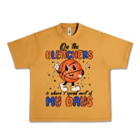 Peanut Butter on the bleachers is where i spend most of my days Urban Heavy Tee - MaliasSmallBusiness