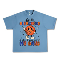Pebble Blue on the bleachers is where i spend most of my days Urban Heavy Tee - MaliasSmallBusiness
