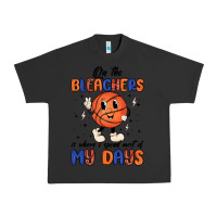 Pigment Black on the bleachers is where i spend most of my days Urban Heavy Tee - MaliasSmallBusiness