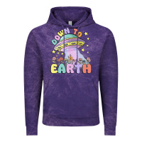 Cloud Purple down to earth Vintage Hoodie - MaliasSmallBusiness