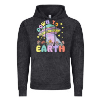 Vintage Black down to earth Vintage Hoodie - MaliasSmallBusiness