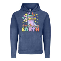Vintage Denim down to earth Vintage Hoodie - MaliasSmallBusiness