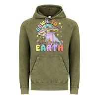Vintage Olive down to earth Vintage Hoodie - MaliasSmallBusiness