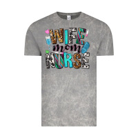 Cloud Rock wife mom nurse Vintage Tee - NancyCooperArtShop
