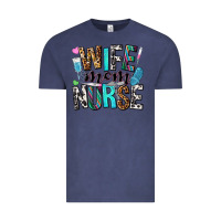 Vintage Denim wife mom nurse Vintage Tee - NancyCooperArtShop