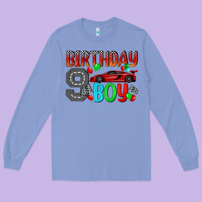 Birthday Boy Long Sleeve Tee Designed By Bundleandbundleshop