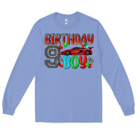Colony Blue birthday boy Long Sleeve Tee - BundleAndBundleShop