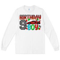 White birthday boy Long Sleeve Tee - BundleAndBundleShop