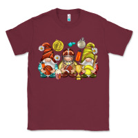 Burgundy sports gnomies Classic Tee - NancyCooperArtShop