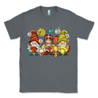 Charcoal Heather sports gnomies Classic Tee - NancyCooperArtShop
