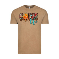 Vintage Coffee camp life Vintage Tee - JahusDesignShop