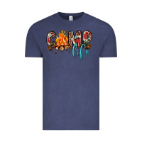 Vintage Denim camp life Vintage Tee - JahusDesignShop