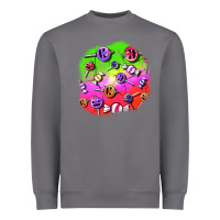 Storm halloween candy  patches Heavyweight Sweatshirt - BundleAndBundleShop