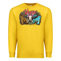 Lemon Show mom cow Premium Sweatshirt - CowGirlArtShop