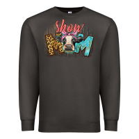 Smoke Show mom cow Premium Sweatshirt - CowGirlArtShop