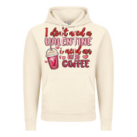 Vintage Artic i don t need a valentine i need an iced coffee Vintage Hoodie - MaliasSmallBusiness