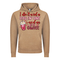Vintage Coffee i don t need a valentine i need an iced coffee Vintage Hoodie - MaliasSmallBusiness