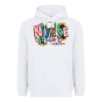 White nurse Heavyweight Hoodie - CowGirlArtShop