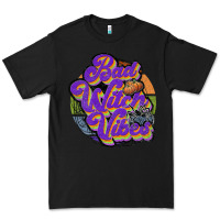 Black bad witch vibes Premium Tee - JahusDesignShop