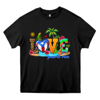 Black love puerto rico Heavy Core Tee - AdoDesignShop