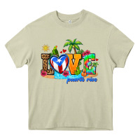 Mossy love puerto rico Heavy Core Tee - AdoDesignShop