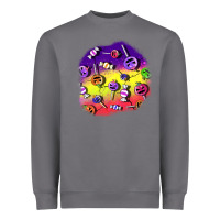 Storm halloween candy  patches Heavyweight Sweatshirt - BundleAndBundleShop