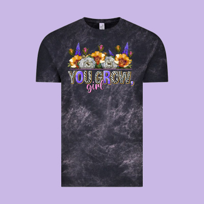 You Grow Girl Vintage Tee Designed By Nancycooperartshop