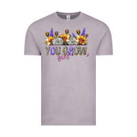 Vintage Zinc you grow girl Vintage Tee - NancyCooperArtShop