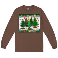 Chestnut christmas trees tumbler Long Sleeve Tee - BundleAndBundleShop