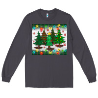 Smoke christmas trees tumbler Long Sleeve Tee - BundleAndBundleShop