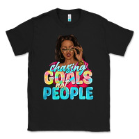 Black chasing goals not people Classic Tee - NancyCooperArtShop