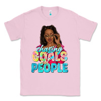 Bubblegum Pink chasing goals not people Classic Tee - NancyCooperArtShop