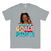 Heather Grey chasing goals not people Classic Tee - NancyCooperArtShop