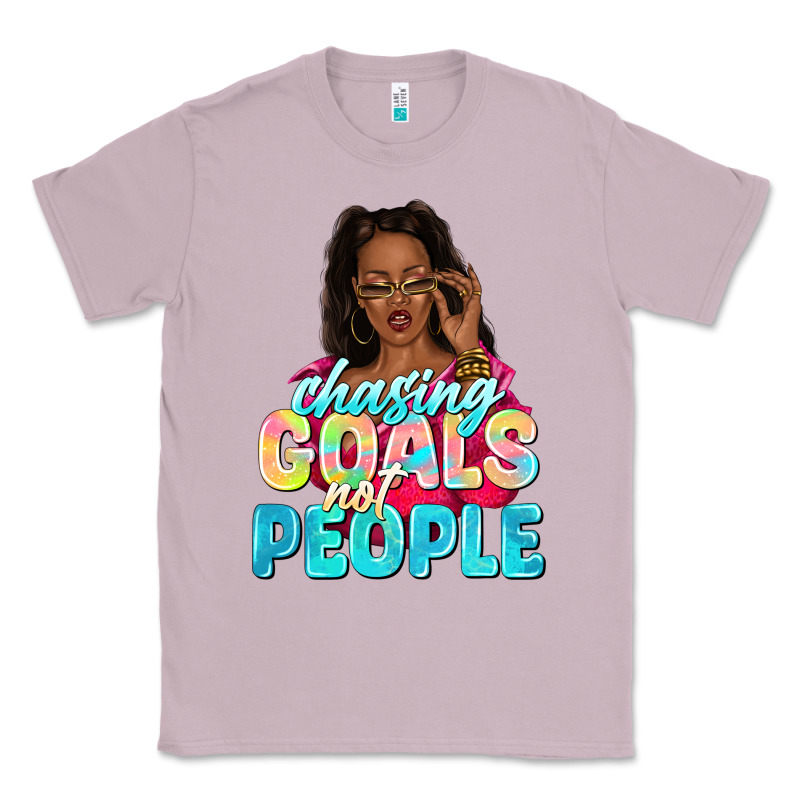 Chasing Goals Not People Classic Tee by NancyCooperArtShop | Teevron