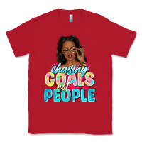 Red chasing goals not people Classic Tee - NancyCooperArtShop