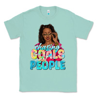 Seafoam chasing goals not people Classic Tee - NancyCooperArtShop