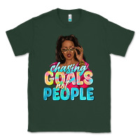 Sports Green chasing goals not people Classic Tee - NancyCooperArtShop