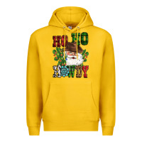 Lemon ho ho howdy santa Premium Hoodie - CowGirlArtShop