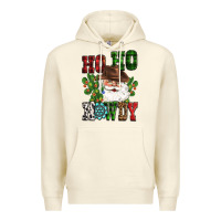 Sandshell ho ho howdy santa Premium Hoodie - CowGirlArtShop