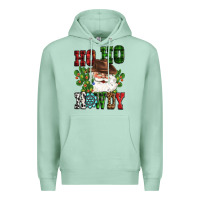 Seafoam ho ho howdy santa Premium Hoodie - CowGirlArtShop