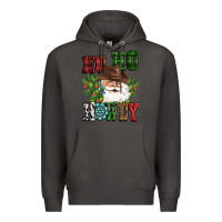 Smoke ho ho howdy santa Premium Hoodie - CowGirlArtShop