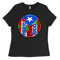 Black puerto rico coasters Ladies Tee - AdoDesignShop