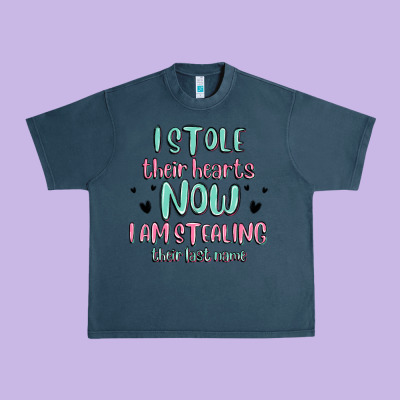 I Stole Their Hearts Now I Am Stealing Their Last Urban Heavy Tee Designed By Maliassmallbusiness