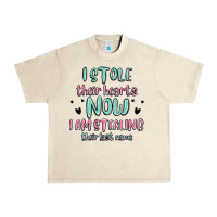 Sandshell i stole their hearts now i am stealing their last Urban Heavy Tee - MaliasSmallBusiness
