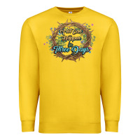 Lemon Crown of thorns Easter Day Premium Sweatshirt - HowdyJamesFarm