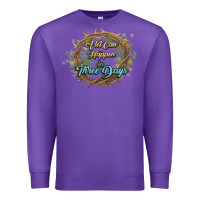 Purple Crown of thorns Easter Day Premium Sweatshirt - HowdyJamesFarm